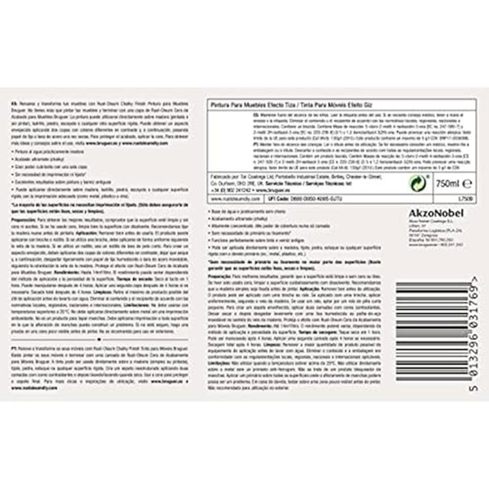 Peinture - BRUGUER - Xylazel Chalky Finish - Cacao - 750 ml - Mat intérieur