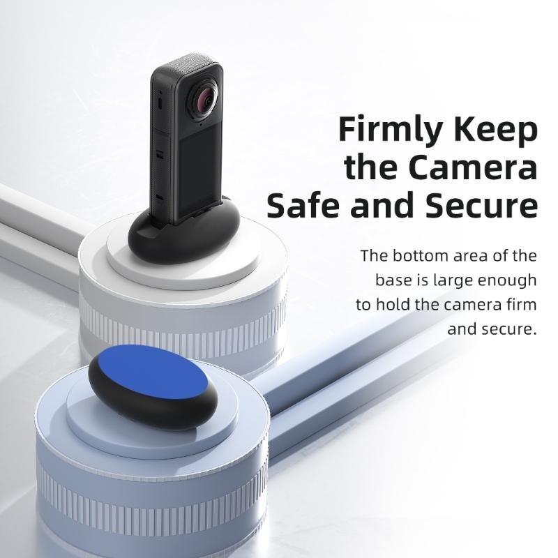 Silikonbasis Kamera Desktop-Halterung Präzises Schnittdesign Anti-Rutsch-Basis für X4 Air Outdoor-Abenteuer Fotografie Zubehör