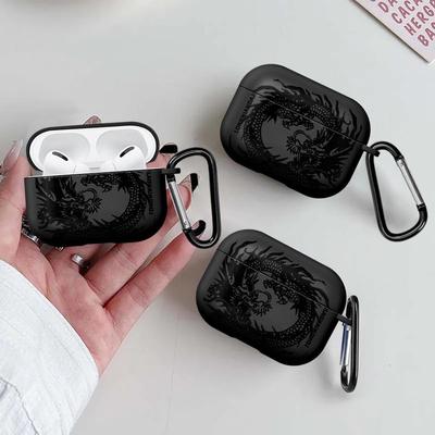 Earphone Cases Cover Case For Airpods 4 Pro2 Pro 1 3 2 Pro3 Very Cool Dragon