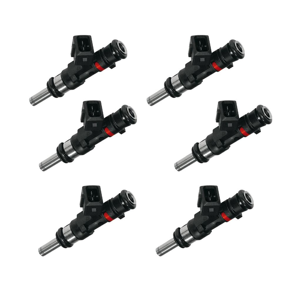 6Pcs Fuel Injector For Porsche 911 997 3.6 GT2 RS 2010-2011 0280158123