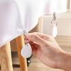 4PCS With Metal Clips Marble Teardrop Tablecloth Weights Windproof Table Cover Weight  Wedding