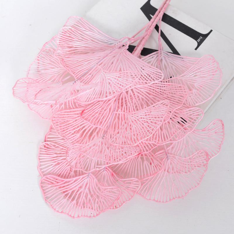 Ginkgobiloba Plastic Artificial Flowers For Wedding And Decorations Event