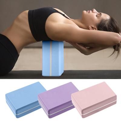EVA pěnový blok na jógu s vysokou hustotou, protiskluzový, ekologický, bez zápachu, cvičení na cvičení pilates, jóga, cihla, fitness vybavení