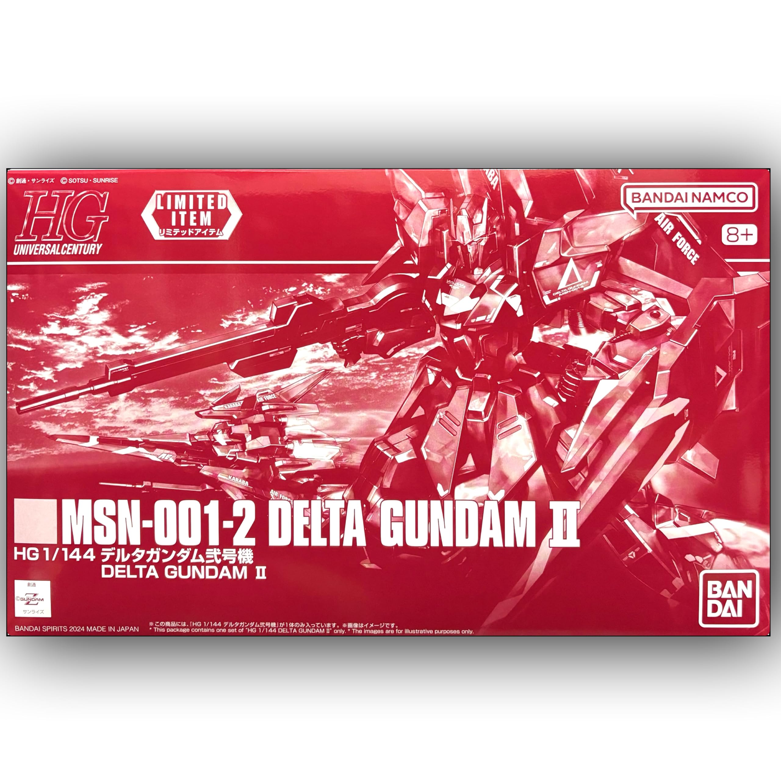 

Пластиковая модель Delta Unit 2 Event Limited [HG] 1/144