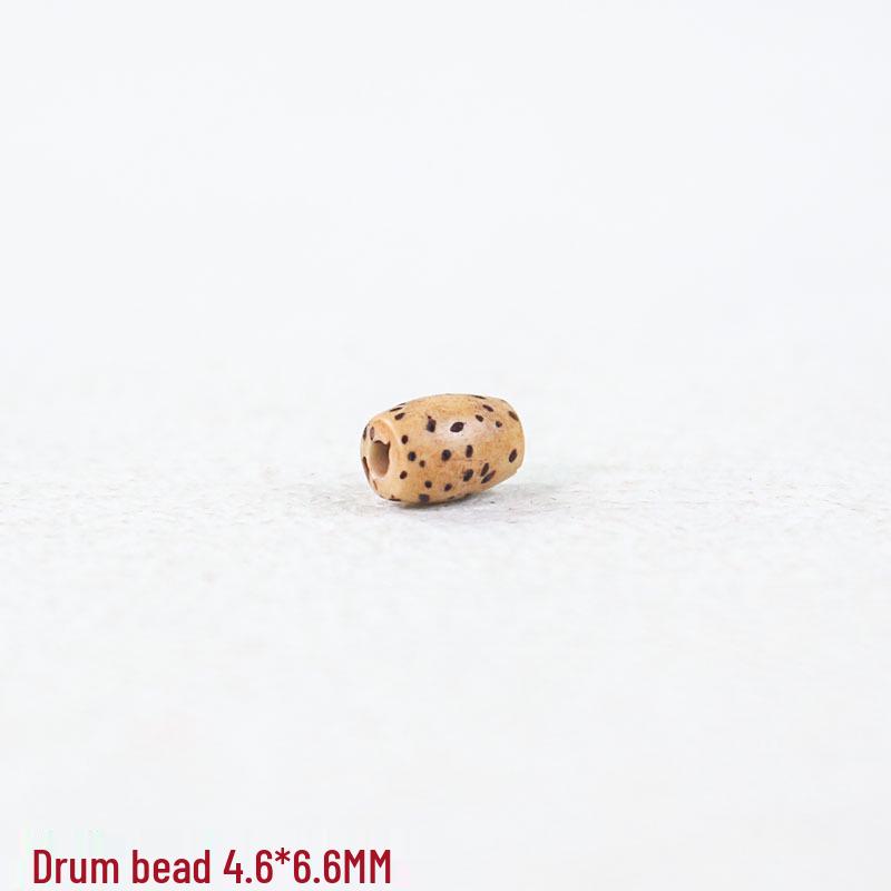 Star and Moon Bodhi Beads: Pure White High-Density 108 Bead Bracelet for DIY Prayer Accessories