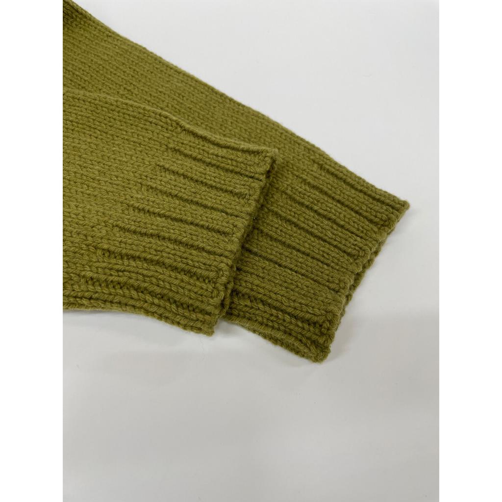 Marc Jacobs Khaki MJ Logo Crew Neck Sweatshirt Tops M khakiUsed