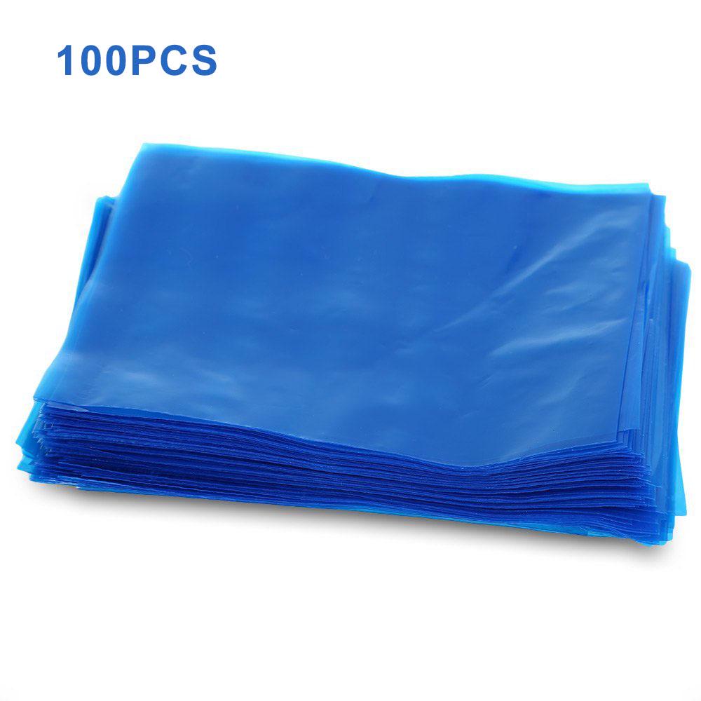 100 Stück Tattoo Clip Cord Hüllen – Einweg-Schutzhüllen Für Tätowiermaschinen, Schwarz, 5x60 Cm