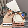 Gafas de Lectura Clásicas Ojo de Gato para Hombre Mujer Gafas Bloqueadoras de Luz Azul para Damas Lentes HD de Moda Vista Lejana Presbicia 0+1.0+4.0