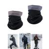 Fleece Neck Warmer Winter Neck Windproof Scarf for Woman Face Cover Scarf Soft