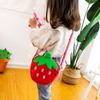 Trendy Fashion Carrot Plush Bag Simulation Carrot Fruit Plush Shoulder Bags  Girl