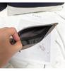 Women's Ultra-Thin Genuine Leather Wallet 2025: Top Grain Cowhide Clutch with Phone & Card Holder, Simple Zipper Design
