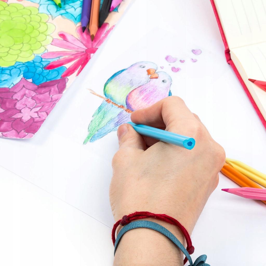 KREDKI SERCA 12 KOLORÓW KIDEA 4826