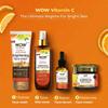 WOW Skin Science Vitamin C & Niacinamide Foaming Face Wash with Built-In Brush for Deep Cleansing Radiance 150 Ml