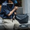 GYXX Large Size Crossbody Bag, Men's Shoulder Bag, Commuter Messenger Bag, 16-inch Laptop Bag