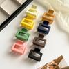 Square Hair Clip For Girls Hair Clip For Girls Back Of Head Simple Hair Clip For Fashionable Hair Accessories