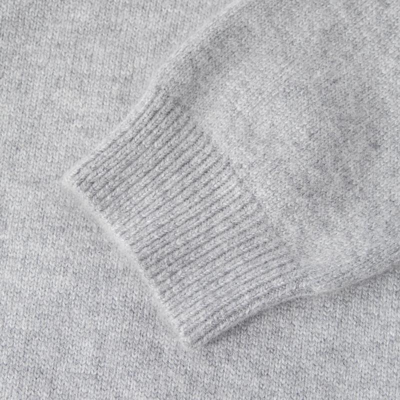 SEIFINI Women's Round Neck Embellished Knit Cardigan