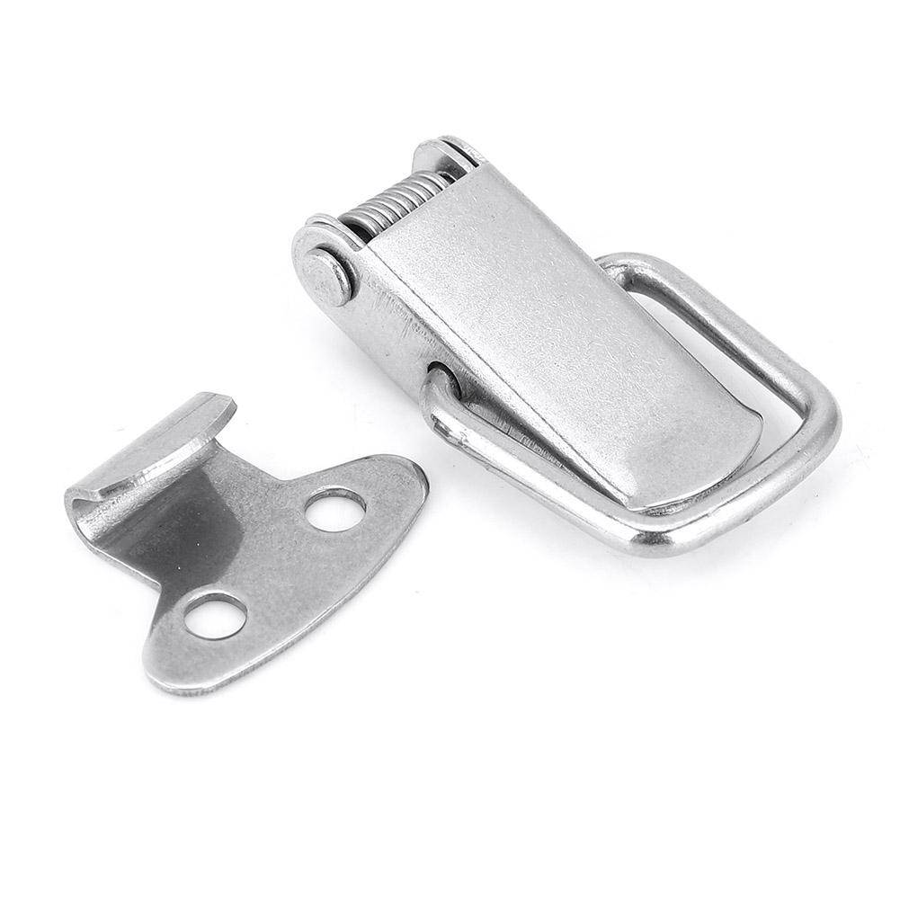 10PCS Hasp Lock Fastener Kitchen furniture Toggle Latch Catch Hardware PartsStainless Steel 201