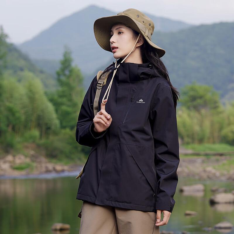 Women's Windproof Waterproof Hard Shell Hiking Jacket