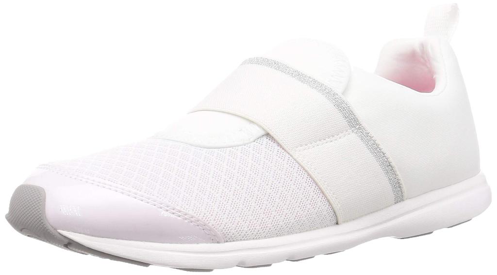Moonstar Lightweight Athletic Size Size 2E Women's Shoes, 04, White, 22cm,
