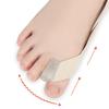 Hallux Vaus Belt Elastic Soft Comfortable Skin Friendly Bunion Corrector Belt for Bunion Overlapping Toes Skin Color
