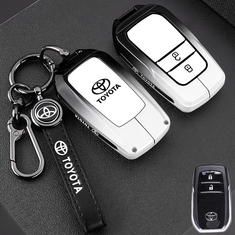 Toyota Key Cover for CHR, Hilux, Fortuner, Land Cruiser, Camry, Corolla, RAV4, Highlander