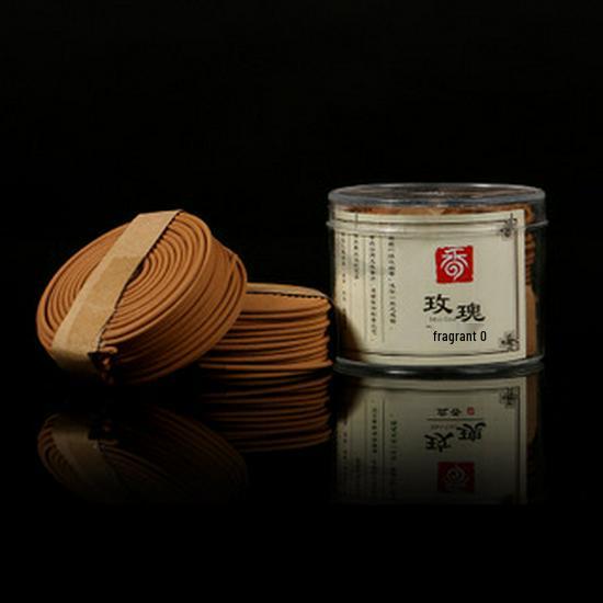 Jinfengxing Natural Sandalwood & Agarwood Indoor Coil Incense for Aromatherapy, Mosquito Repellent, and Odor Removal