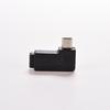 Black Usb 2.0 Mini 5 Pin Male To Female Right Angle 90 Degree Adapter Connector