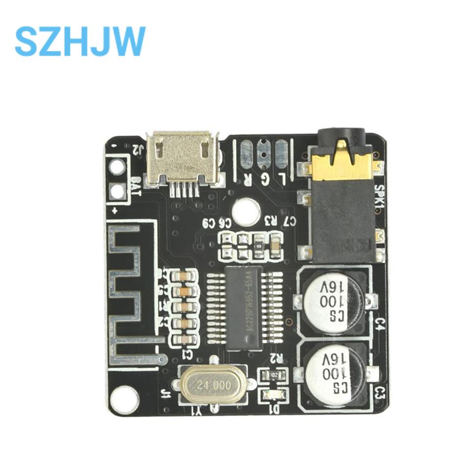 

1PCS Audio Receiver Board Bluetooth 5.1 4.1 MP3 Lossless Decoder Micro Type USB 3.5mm Audio Output Amplifier Module -C