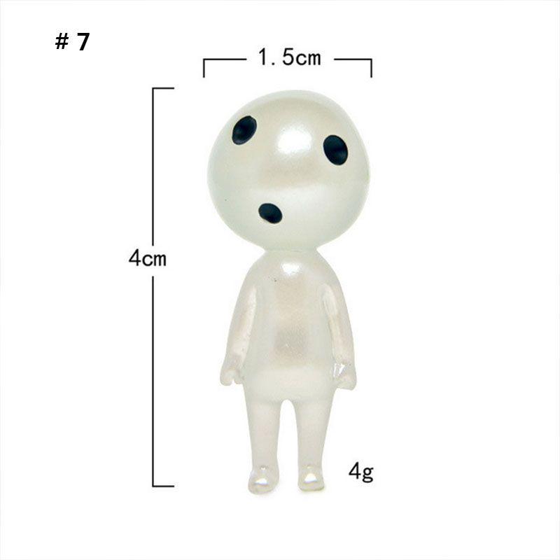 Enchanting Mini Mononoke Luminous Tree Elves Doll Ornament For Micro Landscape Bonsai