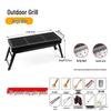 Portable Stainless Steel Folding Charcoal BBQ Grill