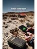 Emergency Solar Hand-Crank Radio and Flashlight for Disaster Preparedness