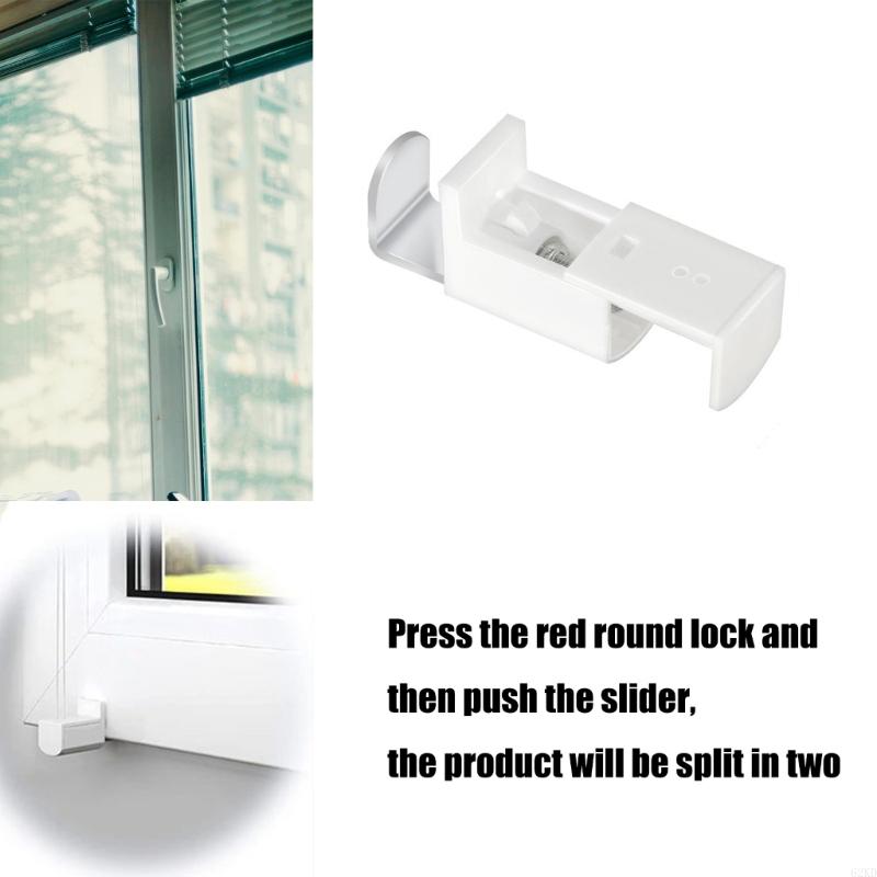 62KD 4Pcs Pleated Blind Bracket Fixing Clip Accessories L-Shape Roller Curtain Clamp