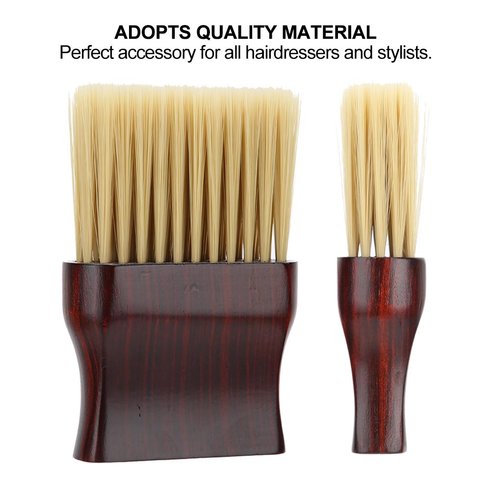 Professional Hair Dust Cleaning Sweeping Brush Neck Face Hair Remover Brush