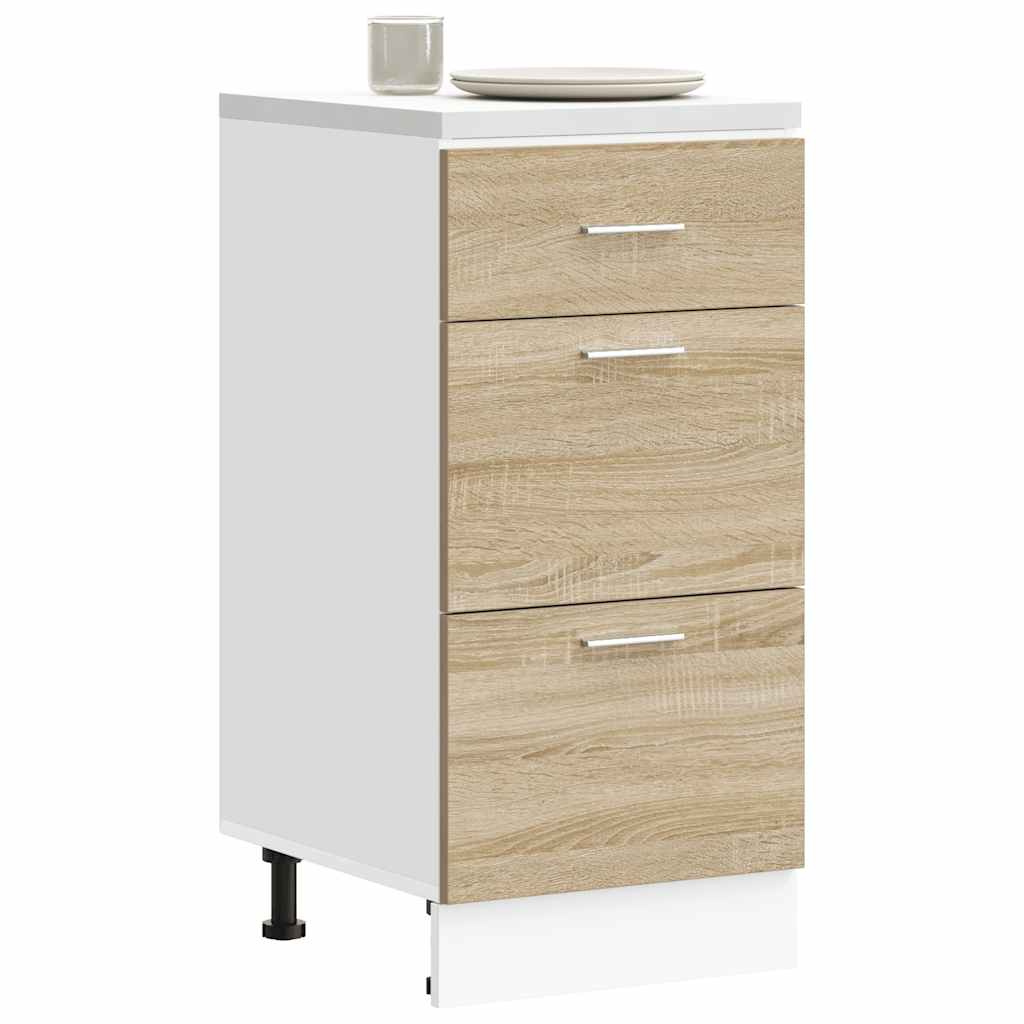 Lyon Under Cabinet In Sonoma Oak Finish 40 X 46 X 81.5 Cm Particleboard