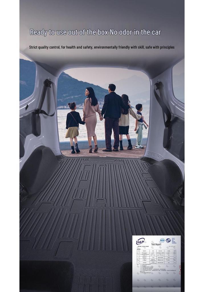 Wuling Hongguang New Energy TPE Floor Mats & Full Coverage Trunk Mat for Hybrid/Pure Electric Models