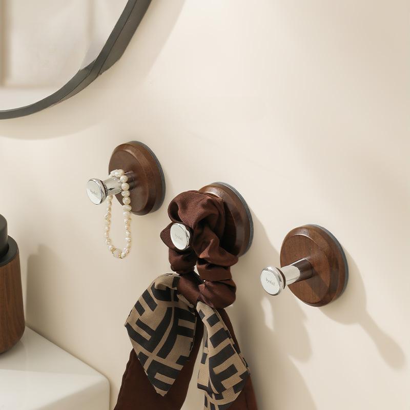 Household Suction Cup Hook Without Punching Holes, Clothes Hook, Strong Load-bearing and Seamless Adhesive Hook