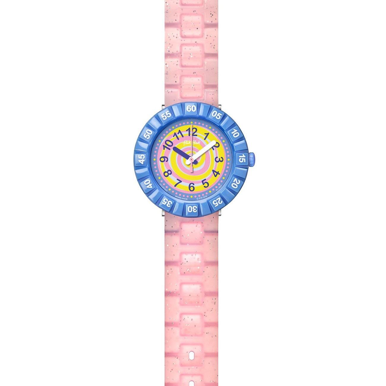 SWATCH Kids Flik Flak Feifei Series 36.7mm Yellow Watch FCSP045 FCSP045 Yellow Watch Dial