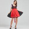 2025 Euro-American Beer Fest Women's Lace Maid Dress Set, Color Block, Plus Size Skirt