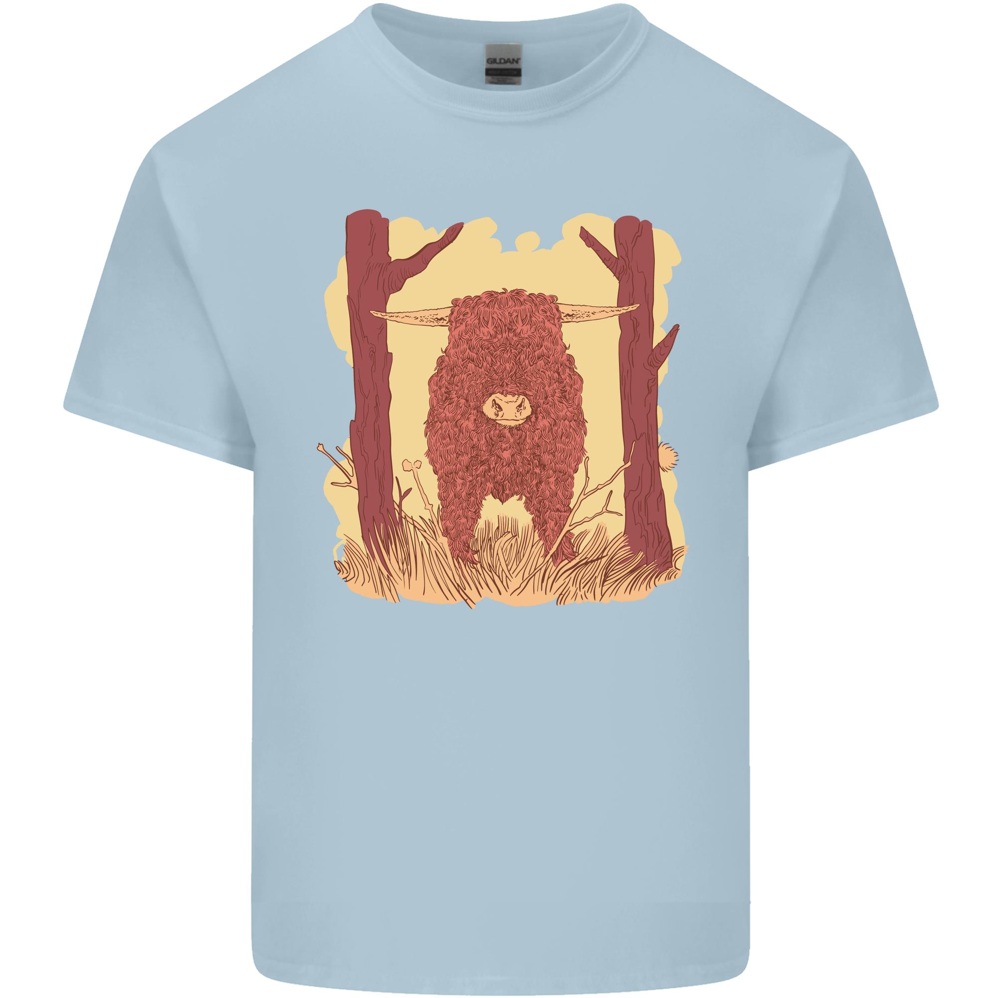 A Highland Cow Unisexs Light Cotton TShirt S