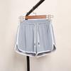 Womens Plus Size Comfy Drawstring Casual Elastic Waist Pocket Loose Shorts Pants
