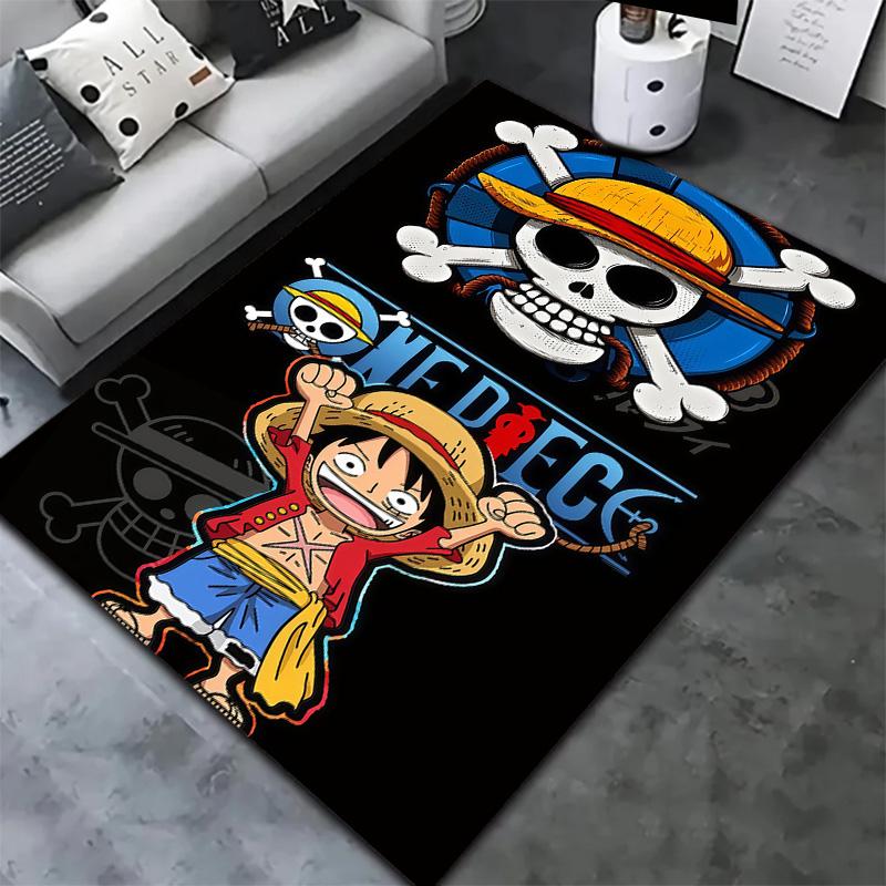 One Piece Monkey D Luffy Carpet Rug For Living Room Bedroom Home Sofa Decoration,kids Play Nonslip Floor Mat
