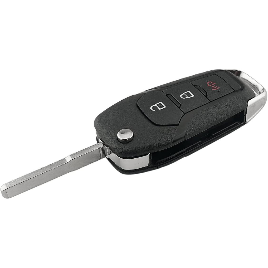 

Flip Key Fob Replacement Fits for 2015 2016 Ford F150 Key Fob F250 F350 2017 2018 2019 2020 Explorer (2016-2022) F350 F450 Ranger Ecosport Bronco