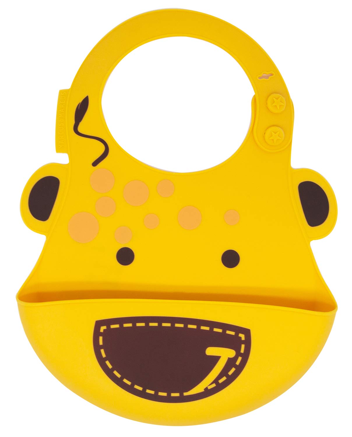 

Apron Baby Bib Giraffe One Size [Marcus & Marcus] 79593050-Meal