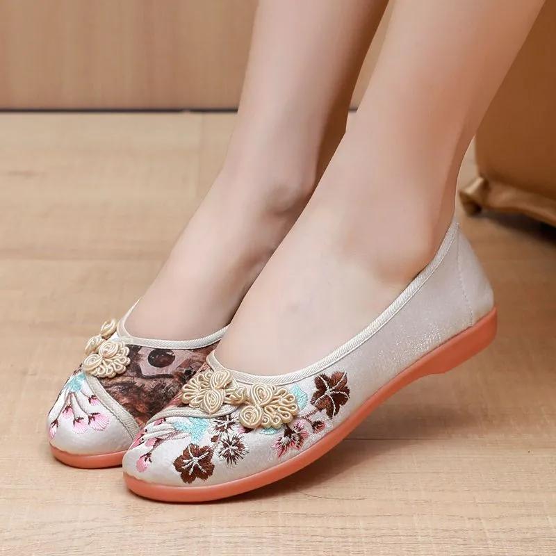 sapatos femininas women cute round toe green spring slip on anti skid flat shoes lady cool comfort hemp loafers ab502