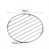 1pc Thickened Stainless Steel Pot Mat Insulation Mat Rack Versatile Steaming Rack for Household Kitchen Anti Scalding Dish Rack Multifunctional Drain