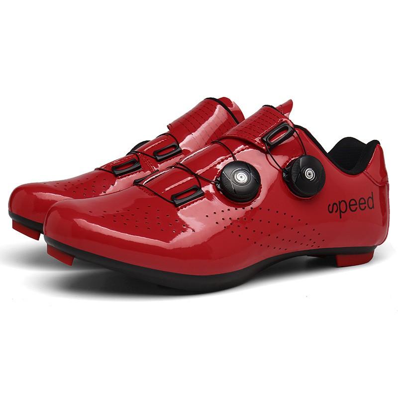 Unisex Cycling Shoes Mountain Road Bike Riding Breathable Hard Sole Nylon Locking Pedal Compatible