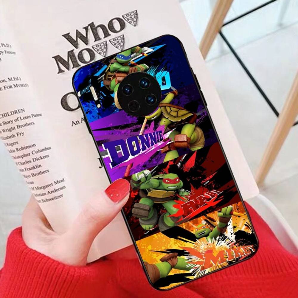 

Classic Cartoon N-Ninja T-turtle Phone Case For Huawei P 8 9 10 20 30 40 50 Pro Lite Psmart Honor 10 Lite 70 Mate 20lite Huawei P20 Lite 2019