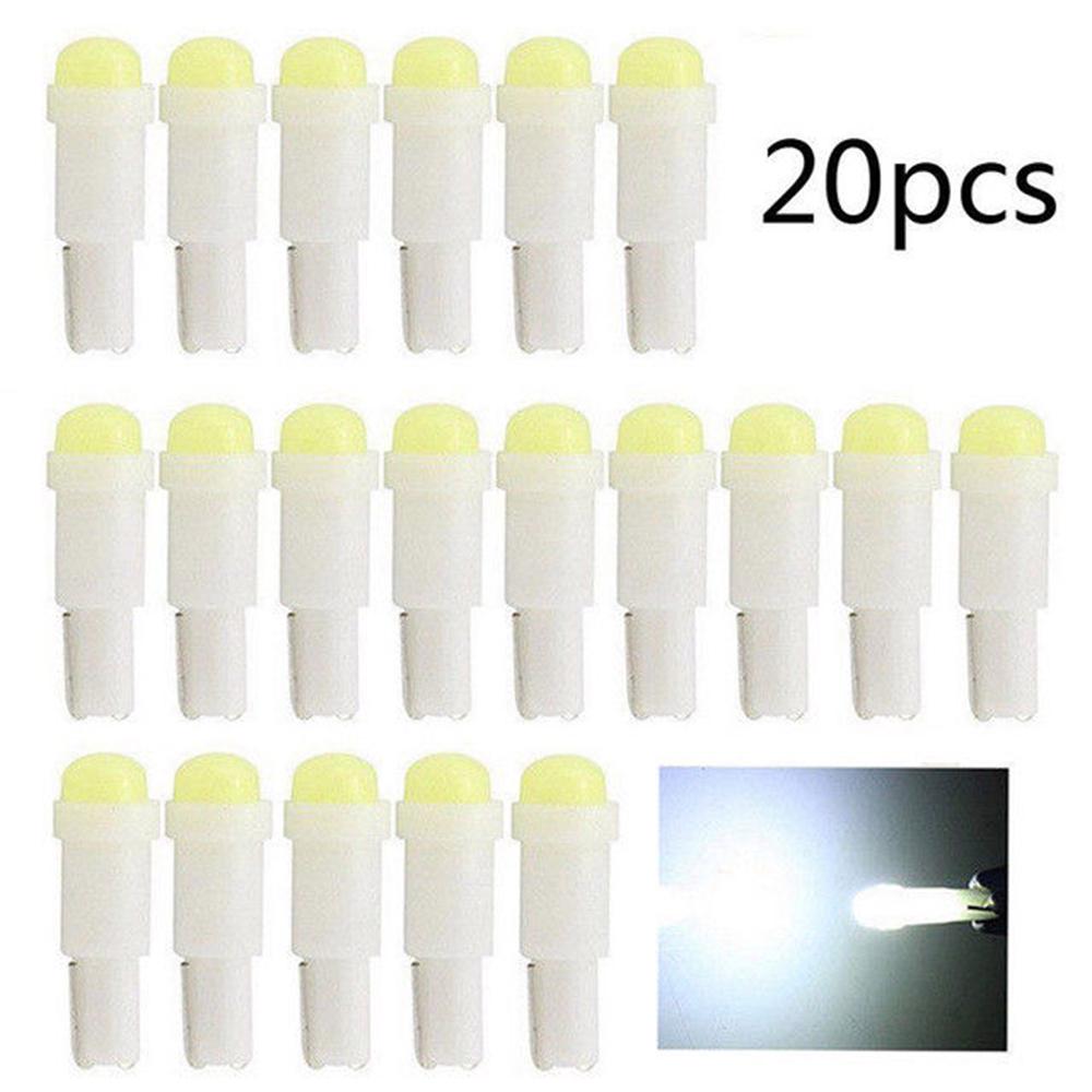 10pcs weißes T5 12V LED Auto-Keil-Armaturenbrett-Messgerät-Licht-Lampe Fw 10pcs weißes T5 12V LED Auto-Keil-Armaturenbrett-Messgerät-Licht-Lampe Fw