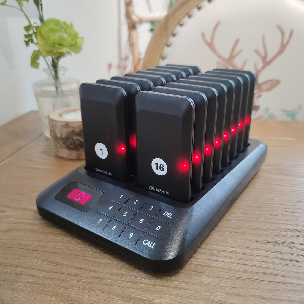 Restaurant Coasters Wireless Pager Buzzer Bell Calling System For Coffe Coffee Fast Food Pagers Order Receiver(no vibration)