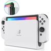 Átlátszó szilikon tok kompatibilis a Nintendo Switch OLED 2021-gyel - Phonillico®